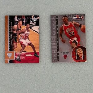 2 NBA Hoops Scottie Pippen Chicago Bulls #33 Basketball Cars